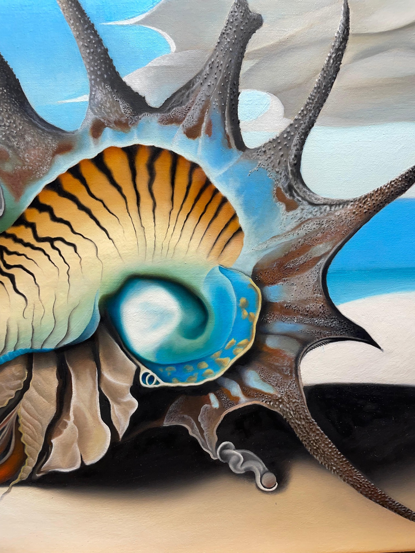 Snail (in progress) — view 2